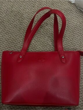 Ralph Lauren Red Purse